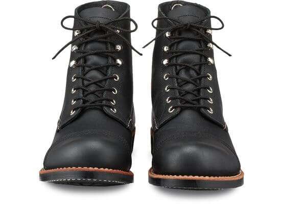 Red Wing Iron Ranger black front