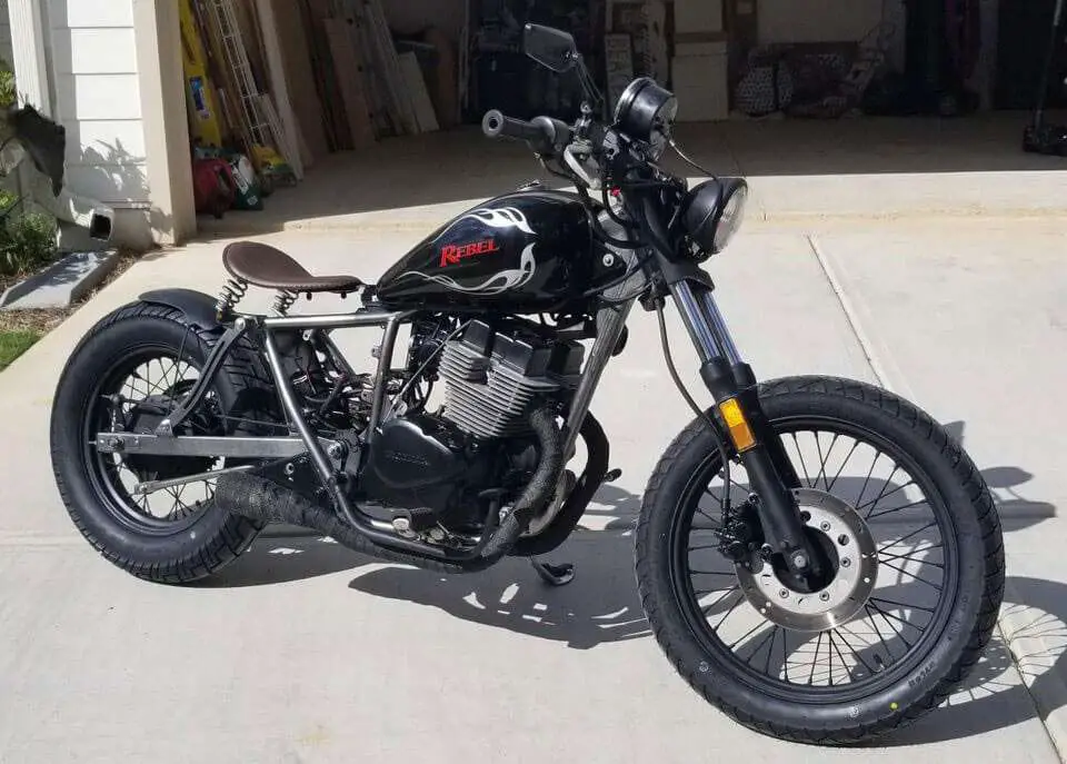 Rebel Bobber Motorcycle