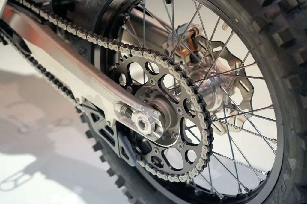 Motorcycle rear wheel 