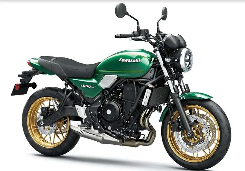 Kawasaki Z650RS from the side