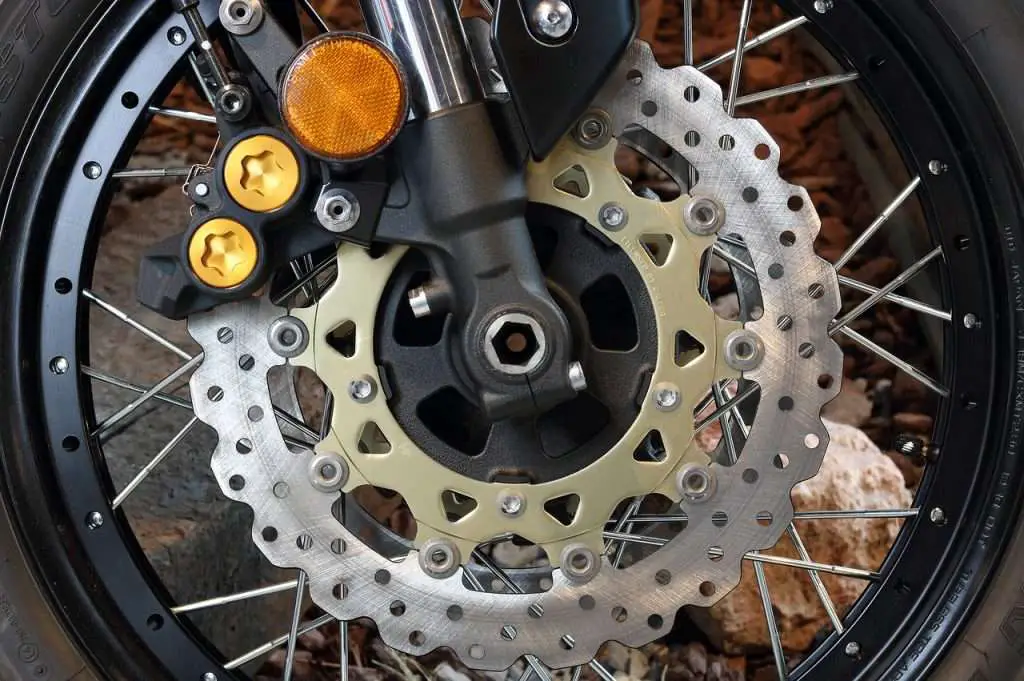 Motorcycle brake disc 